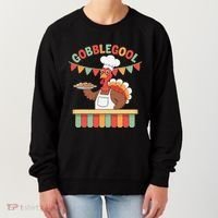 Gobblegool Turkey Thanksgiving Gift Women's Sweatshirt thumb 0
