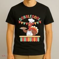Gobblegool Turkey Thanksgiving Gift T-Shirt thumb 3