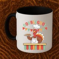 Gobblegool Turkey Thanksgiving Gift Coffee Mug thumb 2