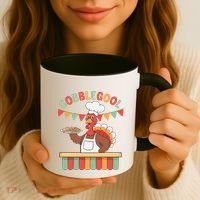 Gobblegool Turkey Thanksgiving Gift Coffee Mug thumb 3