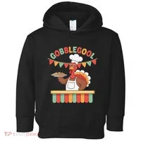 Gobblegool Turkey Thanksgiving Gift Toddler Hoodie thumb 0