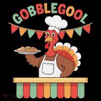 Gobblegool Turkey Thanksgiving Gift Toddler Hoodie thumb 2