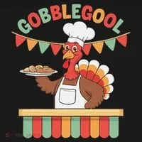 Gobblegool Turkey Thanksgiving Gift Toddler Hoodie thumb 2