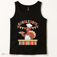 Gobblegool Turkey Thanksgiving Gift Tank Top thumb 2