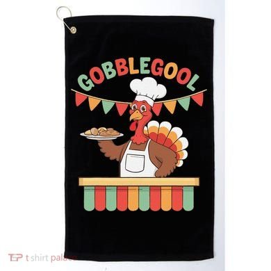 Gobblegool Turkey Thanksgiving Gift Golf Towel