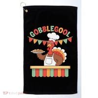 Gobblegool Turkey Thanksgiving Gift Golf Towel thumb 0