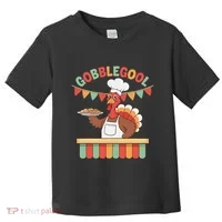 Gobblegool Turkey Thanksgiving Gift Toddler T-Shirt thumb 0