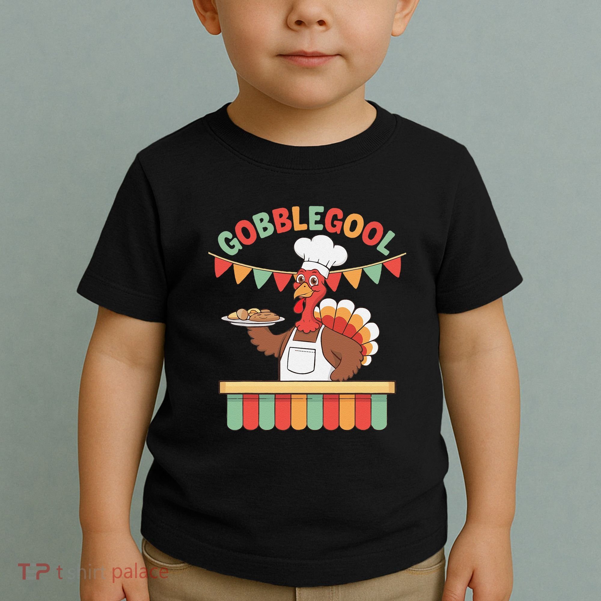 Gobblegool Turkey Thanksgiving Gift Toddler T-Shirt