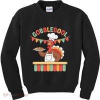 Gobblegool Turkey Thanksgiving Gift Kids Sweatshirt thumb 0