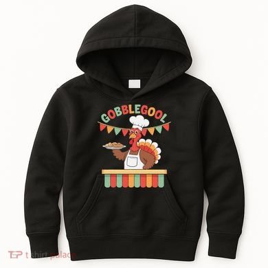 Gobblegool Turkey Thanksgiving Gift Kids Hoodie