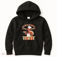 Gobblegool Turkey Thanksgiving Gift Kids Hoodie thumb 0
