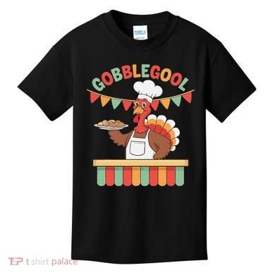 Gobblegool Turkey Thanksgiving Gift Kids T-Shirt