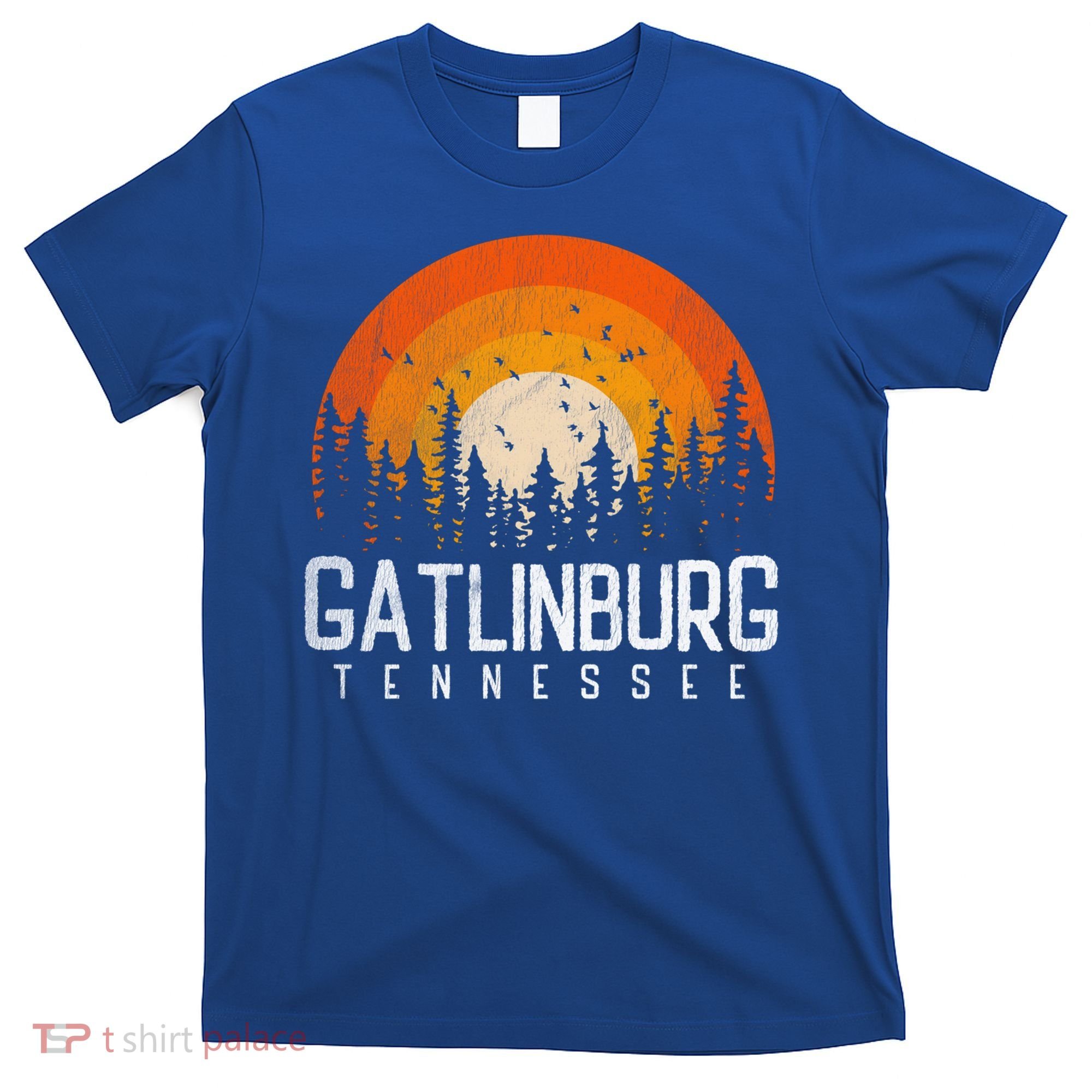 Gatlinburg Tennessee Tn Gift Retro Style Vintage 80s Gift Cool Gift T-Shirt