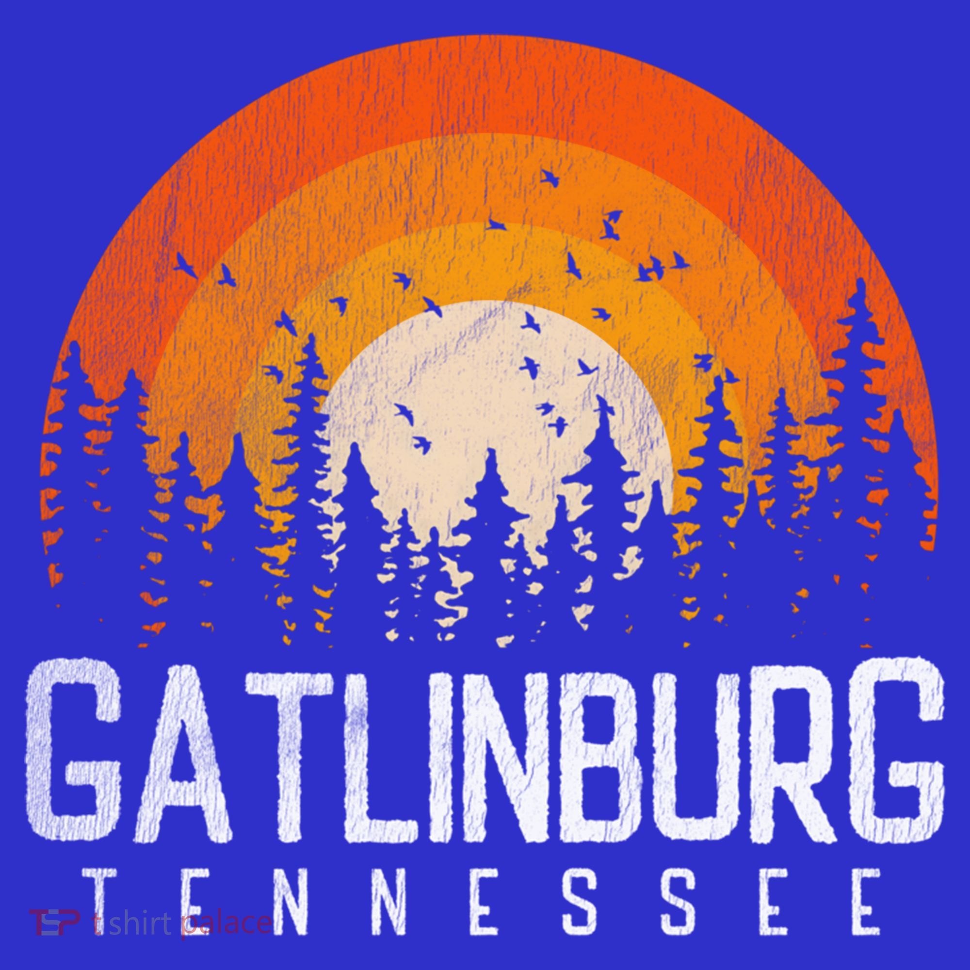 Gatlinburg Tennessee Tn Gift Retro Style Vintage 80s Gift Cool Gift T-Shirt