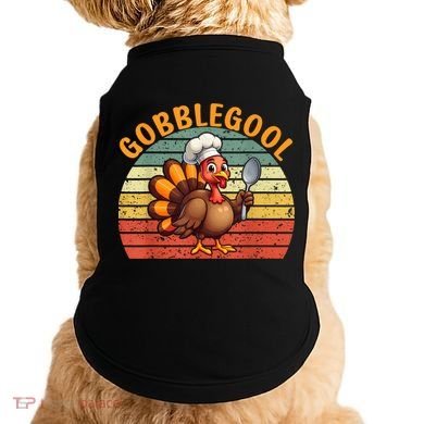 Gobblegool Turkey Thanksgiving Doggie Tank