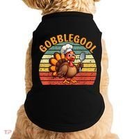 Gobblegool Turkey Thanksgiving Doggie Tank thumb 0