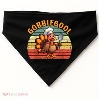 Gobblegool Turkey Thanksgiving USA-Made Doggie Bandana thumb 0