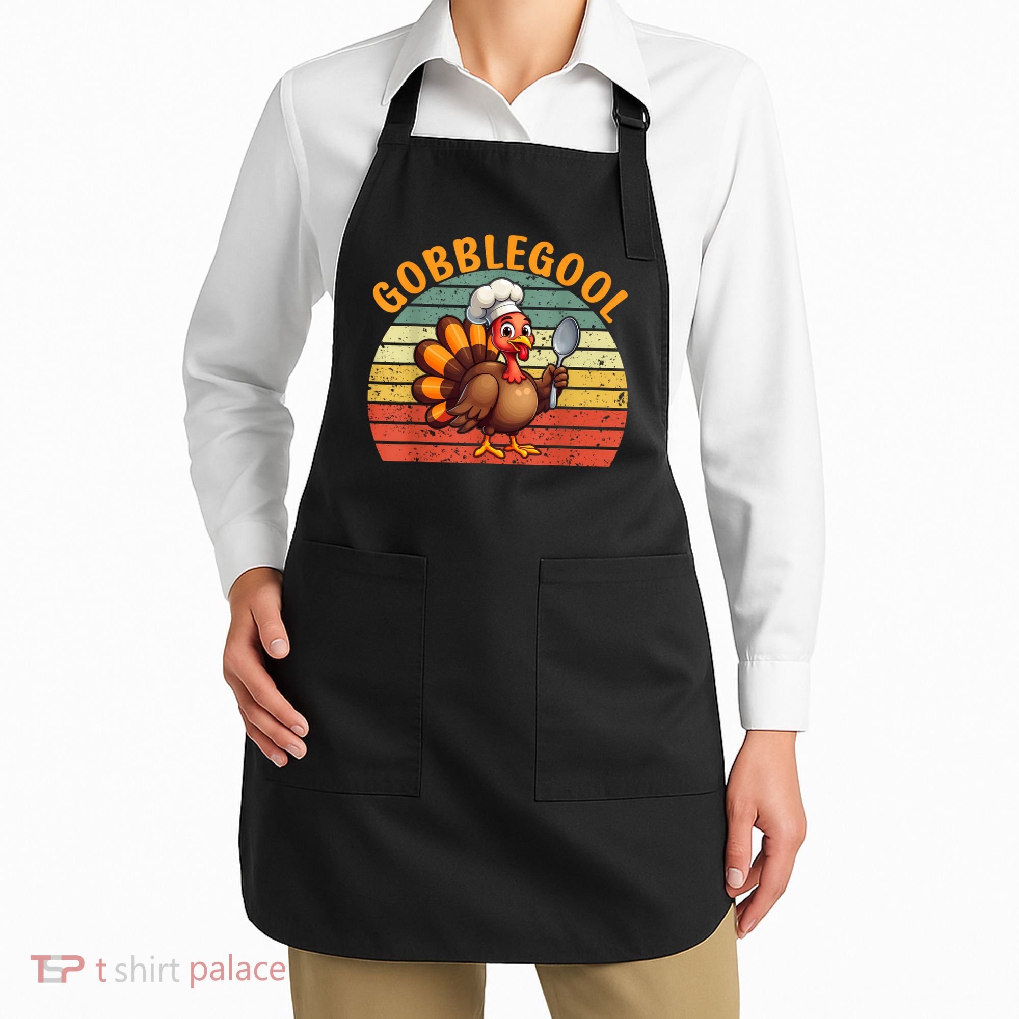 Gobblegool Turkey Thanksgiving Apron