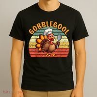 Gobblegool Turkey Thanksgiving T-Shirt thumb 3