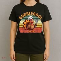 Gobblegool Turkey Thanksgiving T-Shirt thumb 4