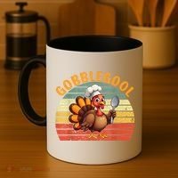 Gobblegool Turkey Thanksgiving Coffee Mug thumb 4