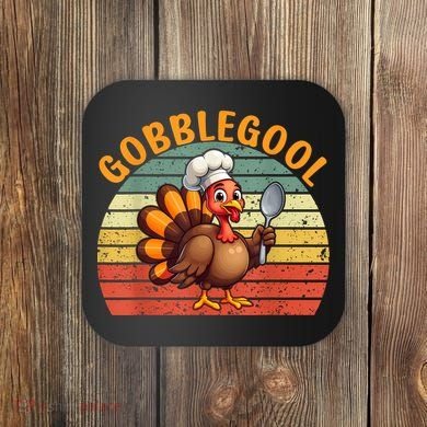 Gobblegool Turkey Thanksgiving Coaster