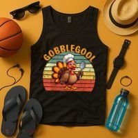 Gobblegool Turkey Thanksgiving Tank Top thumb 4