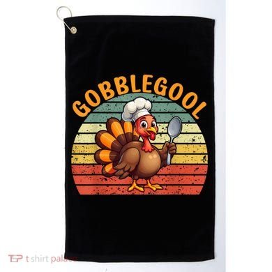 Gobblegool Turkey Thanksgiving Golf Towel