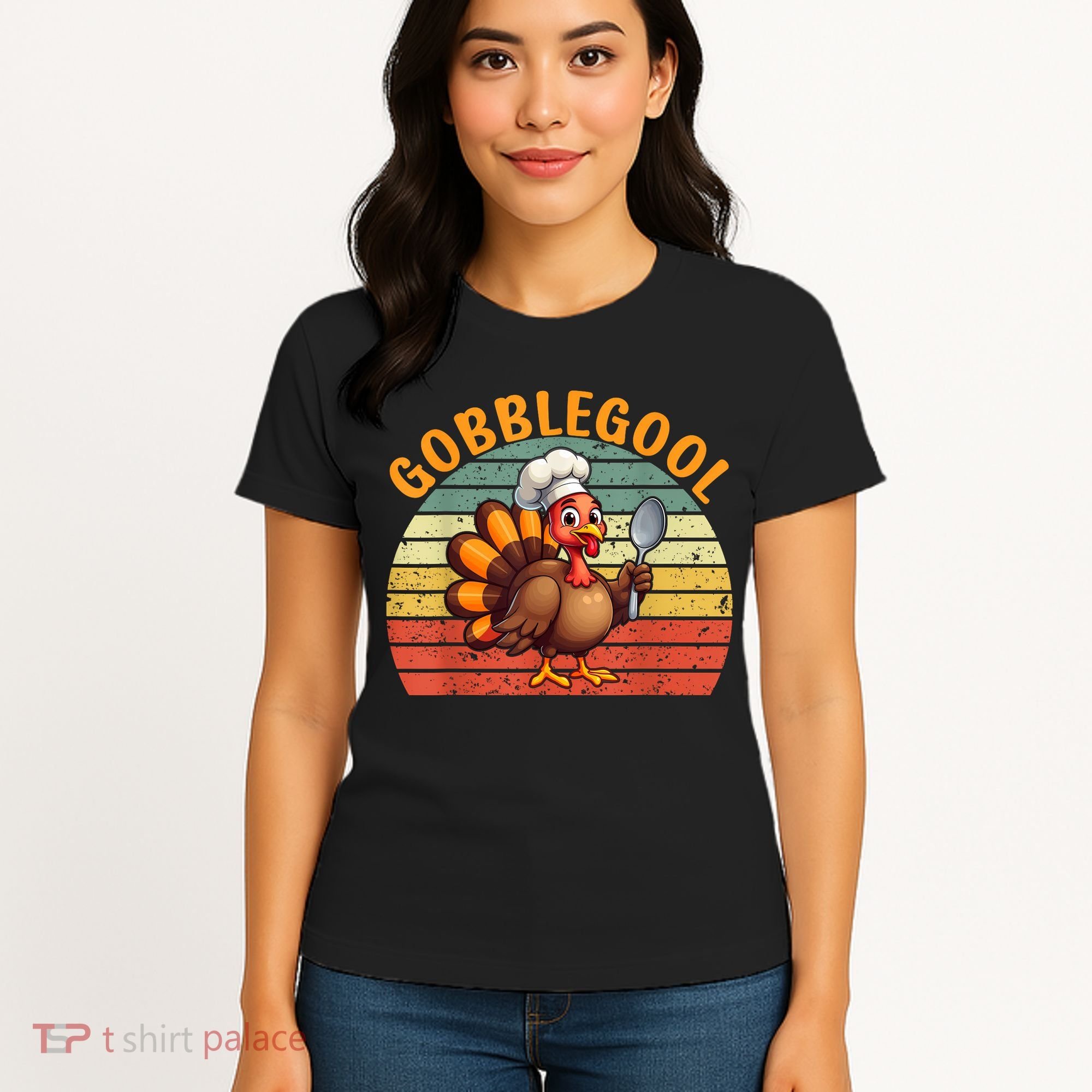Gobblegool Turkey Thanksgiving Women's T-Shirt