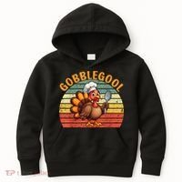 Gobblegool Turkey Thanksgiving Kids Hoodie thumb 0
