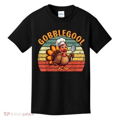 Gobblegool Turkey Thanksgiving Kids T-Shirt