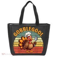 Gobblegool Turkey Thanksgiving Tote Bag thumb 0