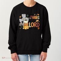 Give Thanks To The Lord Christian Fall Women's Sweatshirt thumb 0