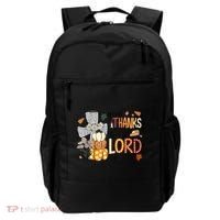 Give Thanks To The Lord Christian Fall Backpack thumb 0