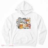 Give Thanks To The Lord Christian Fall Hoodie thumb 0