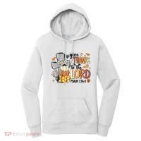 Give Thanks To The Lord Christian Fall Women's Hoodie thumb 0