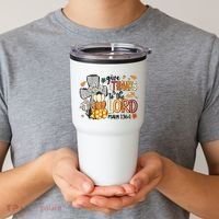 Give Thanks To The Lord Christian Fall Tumbler thumb 2