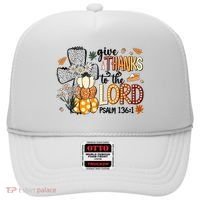 Give Thanks To The Lord Christian Fall Hat thumb 0