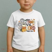Give Thanks To The Lord Christian Fall Toddler T-Shirt thumb 2
