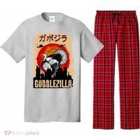 Gobblezilla Turkey Thanksgiving Pajama Set thumb 0
