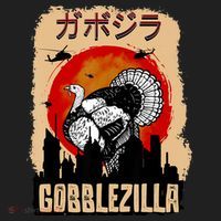 Gobblezilla Turkey Thanksgiving Women's Sweatshirt thumb 2