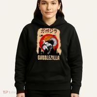 Gobblezilla Turkey Thanksgiving Hoodie thumb 5