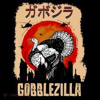 Gobblezilla Turkey Thanksgiving Bucket Hat thumb 4