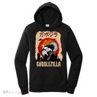 Gobblezilla Turkey Thanksgiving Women's Hoodie thumb 0