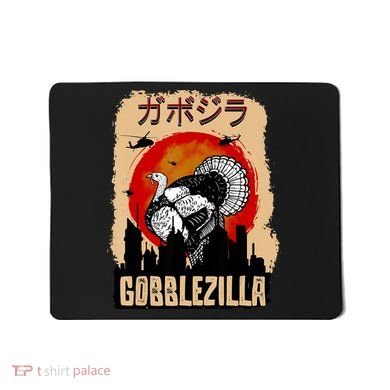 Gobblezilla Turkey Thanksgiving Mousepad