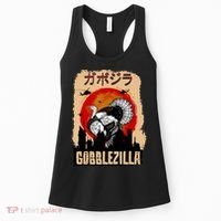 Gobblezilla Turkey Thanksgiving Women's Tank Top thumb 0