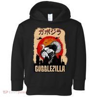 Gobblezilla Turkey Thanksgiving Toddler Hoodie thumb 0