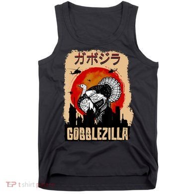 Gobblezilla Turkey Thanksgiving Tank Top