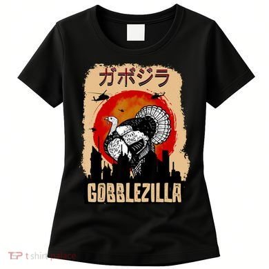 Gobblezilla Turkey Thanksgiving Women's T-Shirt