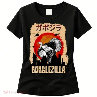 Gobblezilla Turkey Thanksgiving Women's T-Shirt